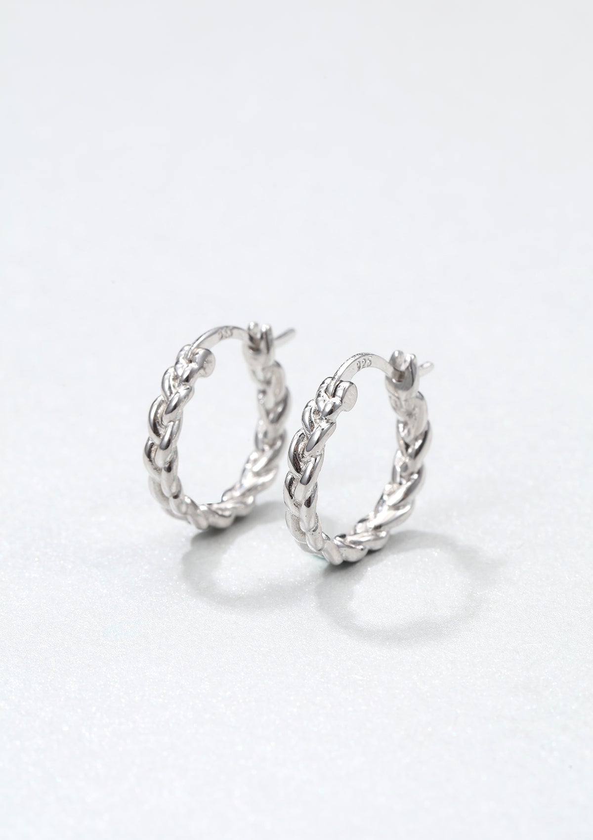 Gold/Silver Braided Hoop Earrings #3020 (PC) - YoungsGA.com : Beauty  Supply, Fashion, and Jewelry Wholesale Distributor